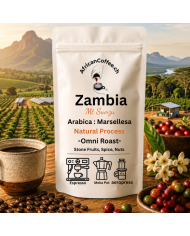 Zambia - Mt Sunzu - Marsellesa - Natural | Omni (Medium) Roast
